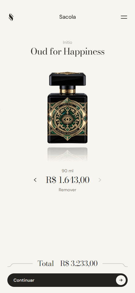 Sacola da Aroma com Oud for Happiness
